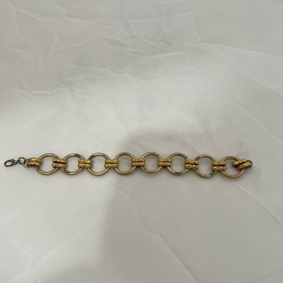 Gold link bracelet - Picture 9 of 9